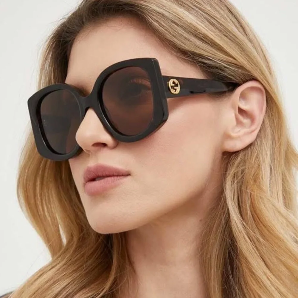 NEW GUCCI GG1257S 002 NEW COLLECTION BROWN WOMEN SUNGLASSES GUCCI